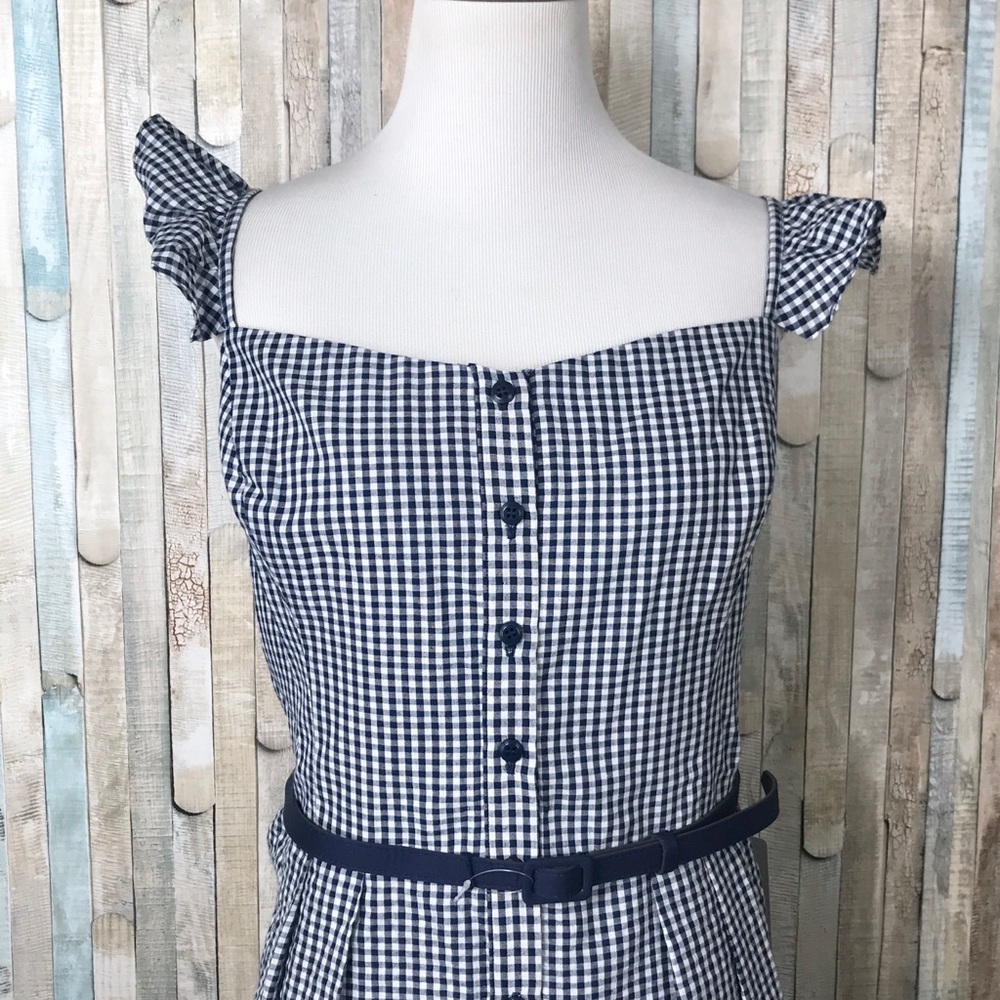 New Gal Meets Glam 20 Carly Sheath Dress Gingham - Picture 3 of 8